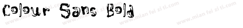 Colour Sans Bold字体转换